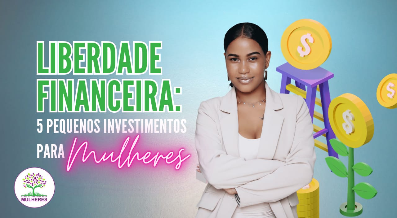 Mulher confiante sorrindo com sua liberdade financeira