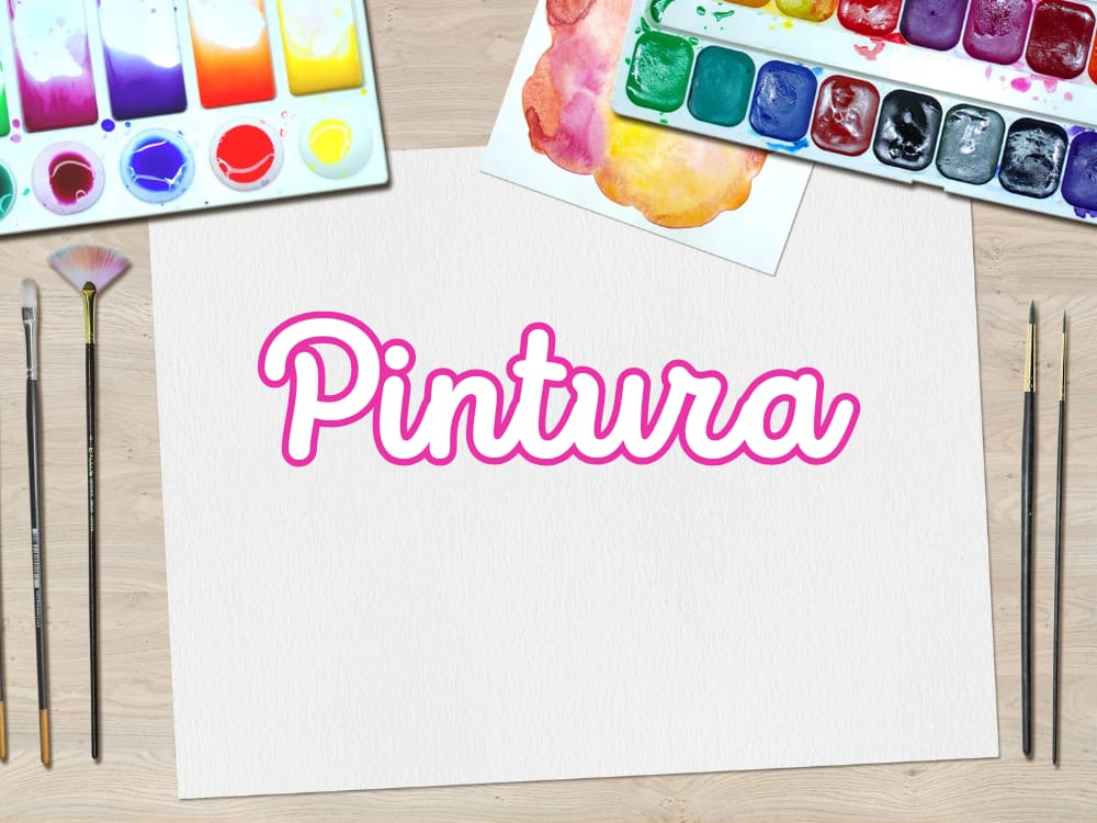 imagem de pinceis e tintas para pintura